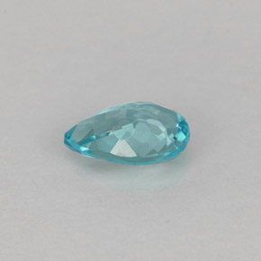 Apatite Azzurro naturale da 0.67 ct, Forma a pera, VS