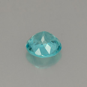 Apatite blu chiaro naturale da 0,79 ct, taglio rotondo, VVS-VS