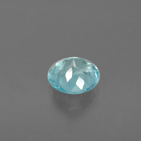Apatite Azzurro naturale da 0.73 ct, Taglio rotondo, VS