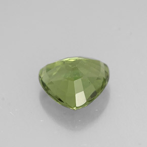 Apatite naturale verde da 1,30 ct, trillion, VVS-VS