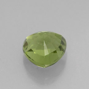 Apatite naturale verde da 1,73 ct, trillion, VVS-VS