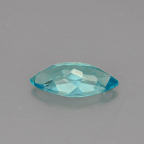 Apatite naturale blu da 0,79 ct, marchesa, VS