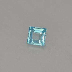 Apatite Azzurro naturale da 0.41 ct, Quadrato, VS