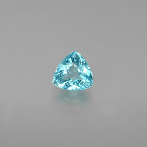Apatite Azzurro naturale da 0.50 ct, Taglio trillion, VS