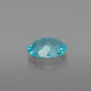 Apatite Azzurro naturale da 0.65 ct, Taglio ovale, VS