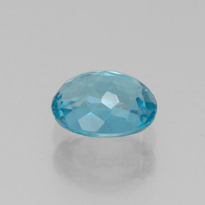 Apatite Azzurro naturale da 0.71 ct, Taglio ovale, VS