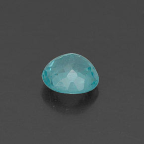 Apatite naturale verde da 0,43 ct, taglio rotondo, VS