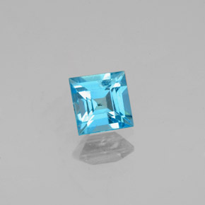 Apatite Azzurro naturale da 0.62 ct, Quadrato, VS-SI