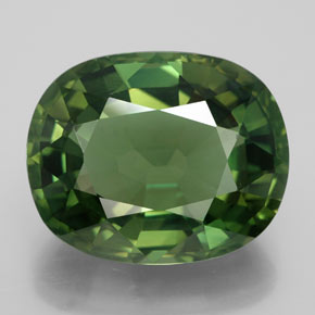 Apatite Verde naturale da 11.90 ct, Ovale, VVS