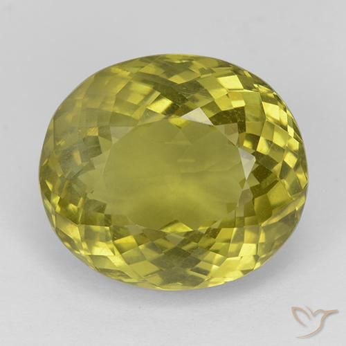 Apatite Giallo mais naturale da 11.38 ct, Ovale, VS