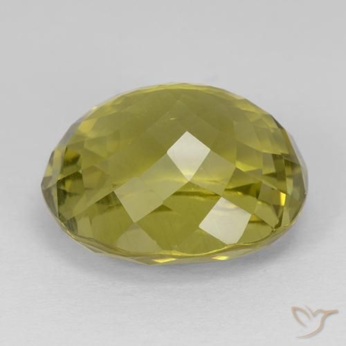 Apatite Giallo mais naturale da 11.38 ct, Ovale, VS