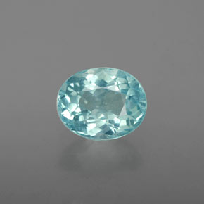 Apatite Blu naturale da 1.70 ct, Taglio ovale, VS