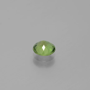 Apatite naturale verde da 0,69 ct, taglio rotondo, VS