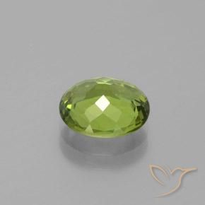 Apatite Verde medio naturale da 2.14 ct, Taglio ovale, VS