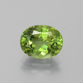 Apatite Verde naturale da 2.34 ct, Ovale, VS