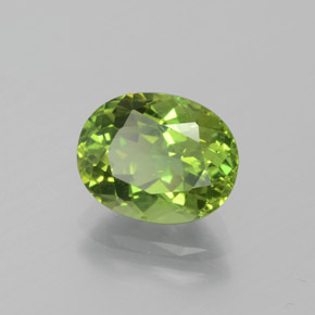 Apatite Verde naturale da 2.34 ct, Ovale, VS