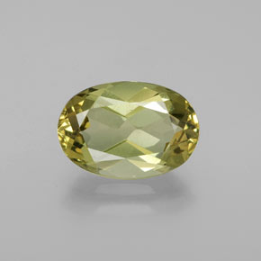 Apatite Verde chiaro naturale da 3.79 ct, Taglio ovale, VS-SI