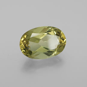 Apatite Verde chiaro naturale da 3.79 ct, Taglio ovale, VS-SI
