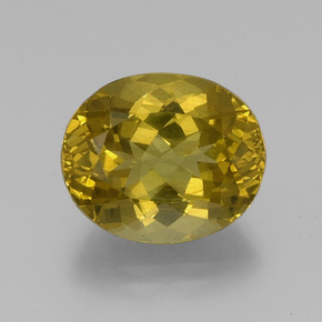 Apatite Marrone dorato naturale da 15.28 ct, Taglio ovale, VS