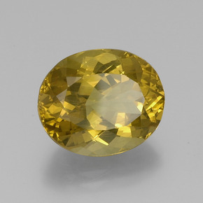 Apatite Marrone dorato naturale da 15.28 ct, Taglio ovale, VS