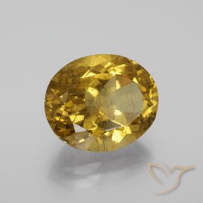 Apatite Oro marroncino naturale da 7.36 ct, Ovale, VS-SI