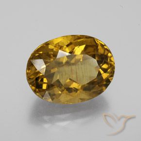 Apatite Oro medio naturale da 11.10 ct, Ovale, VS-SI