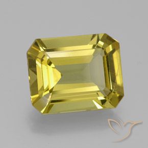 Apatite Giallo brunastro naturale da 6.33 ct, Ottagonale / Taglio smeraldo, VS