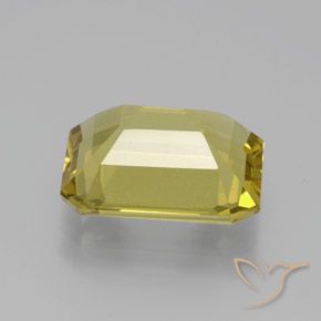 Apatite Giallo brunastro naturale da 6.33 ct, Ottagonale / Taglio smeraldo, VS
