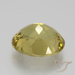 Apatite Giallo brunastro naturale da 6.53 ct, Ovale, VS
