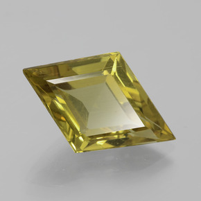 Apatite naturale giallo da 6,89 ct, forma fantasia, VS