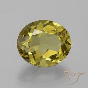 Apatite Giallo medio naturale da 6.65 ct, Ovale, VS