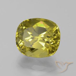Apatite Giallo brunastro naturale da 7.26 ct, Cuscino, VVS-VS