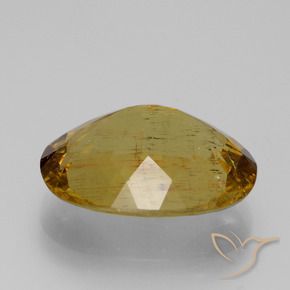 Apatite Marrone dorato naturale da 7.92 ct, Cuscino, VS-SI