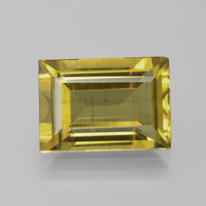 Apatite Giallo d'autunno naturale da 8.30 ct, Taglio a baguette, VS