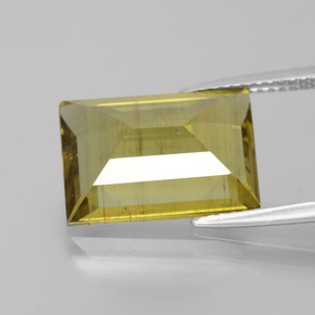 Apatite Giallo d'autunno naturale da 8.30 ct, Taglio a baguette, VS