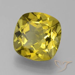 Apatite Giallo di Digione naturale da 9.42 ct, Cuscino, VS