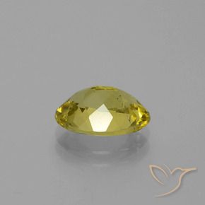 Apatite Giallo medio naturale da 2.44 ct, Taglio ovale, VS-SI