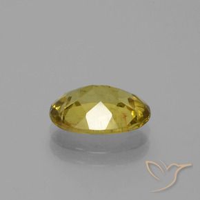 Apatite naturale giallo da 2,76 ct, taglio ovale, SI