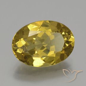 Apatite Dorato naturale da 5.18 ct, Ovale, VS-SI