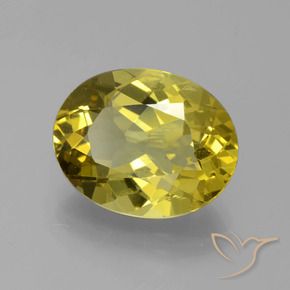 Apatite Giallo brunastro naturale da 6.66 ct, Ovale, VS