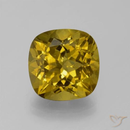 7.58ct Naturale Marrone Arachidi Apatite, Cuscino, VS