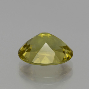 Apatite naturale verde da 3,42 ct, taglio ovale, VS-SI
