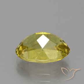 Apatite Giallo medio naturale da 3.22 ct, Ovale, VS