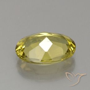Apatite Giallo medio-chiaro naturale da 2.91 ct, Ovale, VS