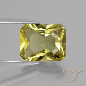 Apatite Marrone dorato naturale da 4.08 ct, Ottagonale / Taglio smeraldo, VS