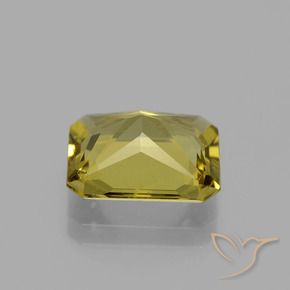 Apatite Marrone dorato naturale da 4.08 ct, Ottagonale / Taglio smeraldo, VS