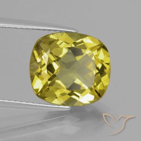 Apatite Oro medio naturale da 5.57 ct, Cuscino, VS