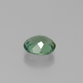 Apatite naturale verde da 1,64 ct, taglio ovale, VVS-VS