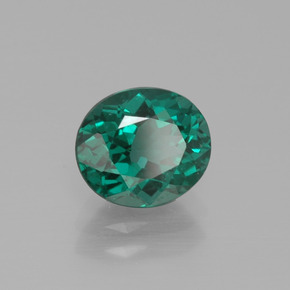 Apatite Verde naturale da 1.76 ct, Taglio ovale, VS