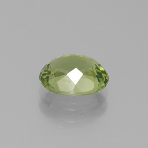 Apatite Verde caldo naturale da 1.65 ct, Taglio ovale, VVS